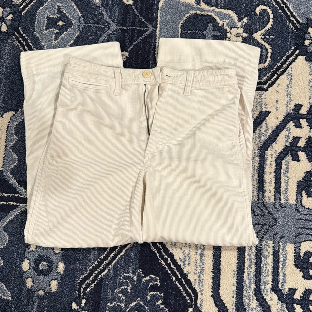 Slim Emmett Wide-Leg Crop Madewell size 27